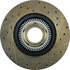 127.65035R by CENTRIC - Slotted Drilled Rotor
