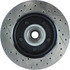 127.65040L by CENTRIC - Sport Drilled & Slotted Rotor, Left