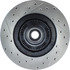 127.65051L by CENTRIC - Slotted Drilled Rotor