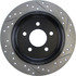 Centric 127.65052R Disc Brake Rotor Slotted Drilled Rotor