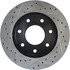 127.65062L by CENTRIC - Slotted Drilled Rotor