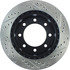 Centric 127.65067CR Disc Brake Rotor Sportstop Cryo Drilled & Slotted Rotor, Right