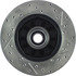 127.65076R by CENTRIC - Slotted Drilled Rotor