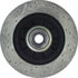 Centric 127.65080CL Disc Brake Rotor and Hub Assembly Sportstop Cryo Drilled & Slotted Rotor, Left
