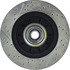 127.65080L by CENTRIC - Slotted Drilled Rotor