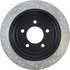 127.65085R by CENTRIC - Slotted Drilled Rotor