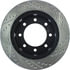 Centric 127.65086CR Disc Brake Rotor Sportstop Cryo Drilled & Slotted Rotor, Right