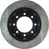 127.65086L by CENTRIC - Slotted Drilled Rotor