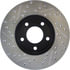 Centric 127.65089CL Disc Brake Rotor Sportstop Cryo Drilled & Slotted Rotor, Left