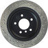 128.34046L by CENTRIC - Cross Drilled Rotor