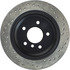 128.34046R by CENTRIC - Cross Drilled Rotor
