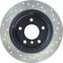 Centric 128.34047CR Disc Brake Rotor Sportstop Cryo Sport Drilled Rotor, Right