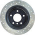 128.34047L by CENTRIC - Cross Drilled Rotor