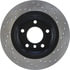 128.34049CR by CENTRIC - Sportstop Cryo Sport Drilled Rotor, Right