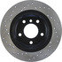 128.34049L by CENTRIC - Cross Drilled Rotor