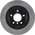 128.34049R by CENTRIC - Cross Drilled Rotor