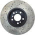 128.34050CL by CENTRIC - Sportstop Cryo Sport Drilled Rotor, Left
