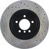128.34052CR by CENTRIC - Sportstop Cryo Sport Drilled Rotor, Right