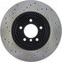 128.34052L by CENTRIC - Cross Drilled Rotor