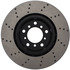 128.34058L by CENTRIC - Cross Drilled Rotor