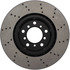 128.34059R by CENTRIC - Cross Drilled Rotor
