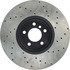 128.34060R by CENTRIC - Cross Drilled Rotor