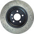 128.34061L by CENTRIC - Cross Drilled Rotor