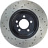 128.34065CL by CENTRIC - Sportstop Cryo Sport Drilled Rotor, Left