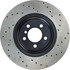 128.34065R by CENTRIC - Cross Drilled Rotor