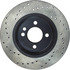 128.34067CL by CENTRIC - Sportstop Cryo Sport Drilled Rotor, Left