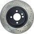 128.34067R by CENTRIC - Cross Drilled Rotor