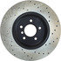 128.34072R by CENTRIC - Cross Drilled Rotor