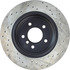 128.34074R by CENTRIC - Cross Drilled Rotor