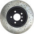 128.34075L by CENTRIC - Cross Drilled Rotor
