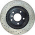 128.34078L by CENTRIC - Cross Drilled Rotor