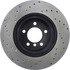 128.34079L by CENTRIC - Cross Drilled Rotor