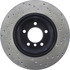 128.34079R by CENTRIC - Cross Drilled Rotor