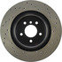 128.34080R by CENTRIC - Cross Drilled Rotor