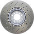 128.34081 by CENTRIC - Centric Premium OE Style Drilled Brake Rotor