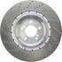 128.34083 by CENTRIC - Centric Premium OE Style Drilled Brake Rotor