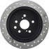 128.44142R by CENTRIC - Cross Drilled Rotor