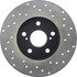 128.44161R by CENTRIC - Cross Drilled Rotor