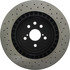 128.44163 by CENTRIC - Centric Premium OE Style Drilled Brake Rotor