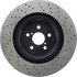 128.44164 by CENTRIC - Centric Premium OE Style Drilled Brake Rotor