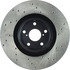 128.44171R by CENTRIC - Cross Drilled Rotor