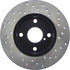 128.45034R by CENTRIC - Cross Drilled Rotor