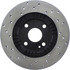 128.45058L by CENTRIC - Cross Drilled Rotor