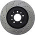 128.45071L by CENTRIC - Cross Drilled Rotor