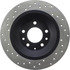 128.45074L by CENTRIC - Cross Drilled Rotor