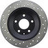 128.45083L by CENTRIC - Cross Drilled Rotor